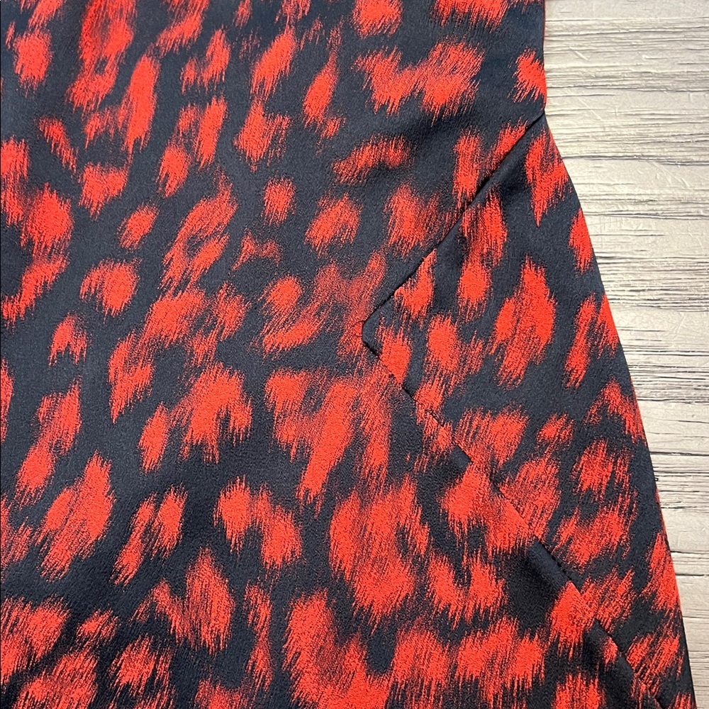 VERSACE COLLECTION RED CUT-OUT SHEETH DRESS - Picture 16 of 16
